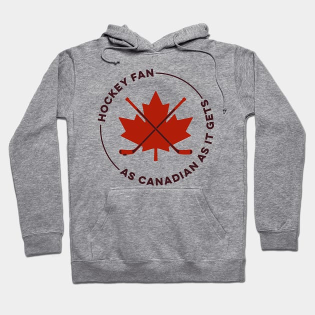 Hockey Fan Hoodie by Koyaanisqatsian